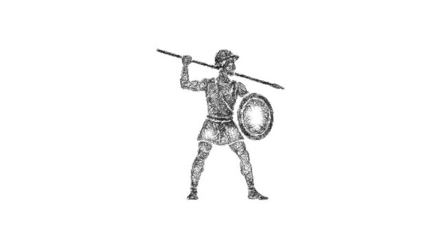 Sketch peltast icon animation - smooth progressive reveal