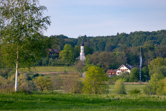 Kirche in Fischen am Ammersee