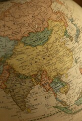 Fototapeta premium old map of the world