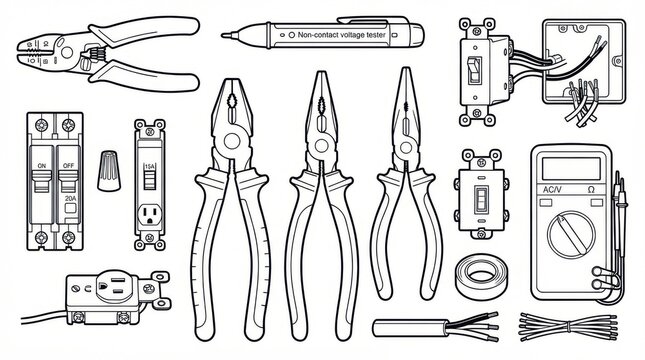 Electrician Tools and Electrical 