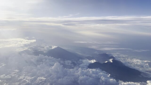 Nusa Tenggara from the airplane window 1