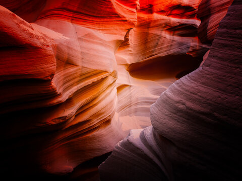 Wave In The Canyon - a slot canyon in Arizona.
