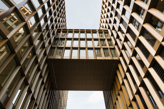 Modern Business Center Building