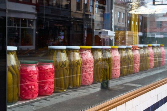 Jars of Lebanese Pickles