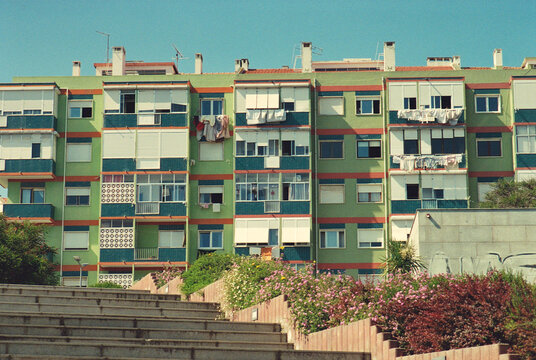 Green Apartment Block