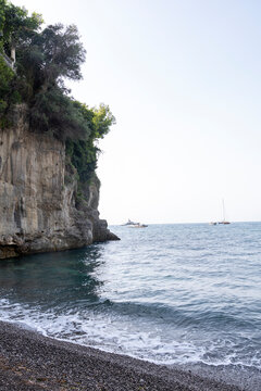 rock and sea