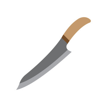 knife logo template illustration