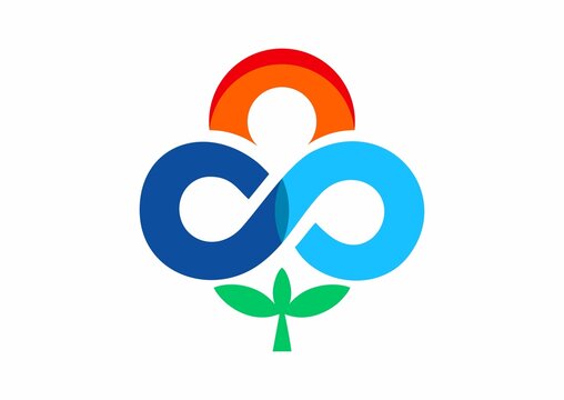 VECTOR LOGO UNLIMITED INFINITY TREE COTTON