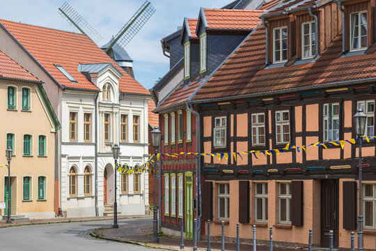 Altstadt von R&ouml;bel an der M&uuml;ritz in Mecklenburg-Vorpommern