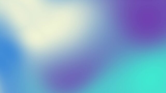 Abstract soft smooth gradient background with blue purple and teal colors.
