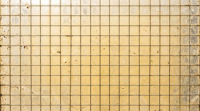 Wired Glass Texture with Metal Mesh Grid Pattern