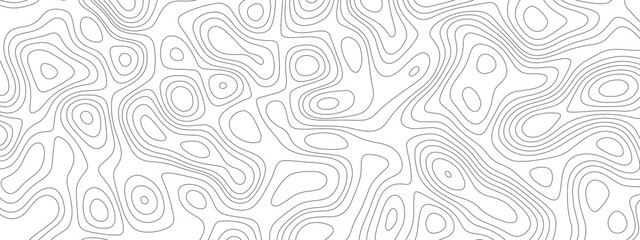 Topographic map background geographic line map with elevation assignments. contour line abstract background art.  © Noor