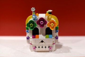 Obraz premium Halloween. Skull