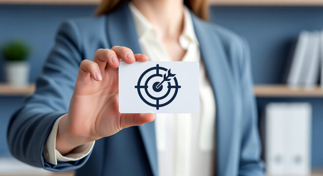 Target strategy aligns clear goals using accurate direction toward focused decisions measurable progress competitive results resource priorities successful business outcomes plus precise execution