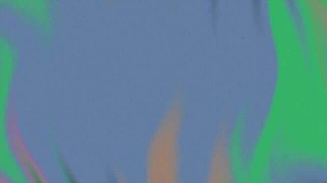Abstract background with soft flowing green and blue gradient waves.