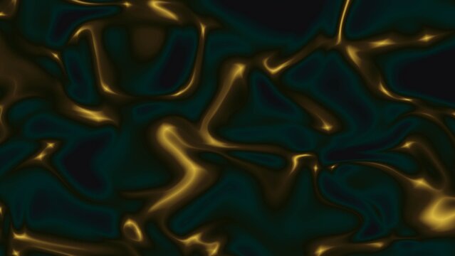 Golden Teal Fluid Light Background
