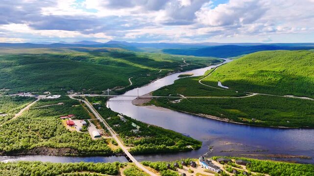 Utsjoki Landscape, Finnish Lapland