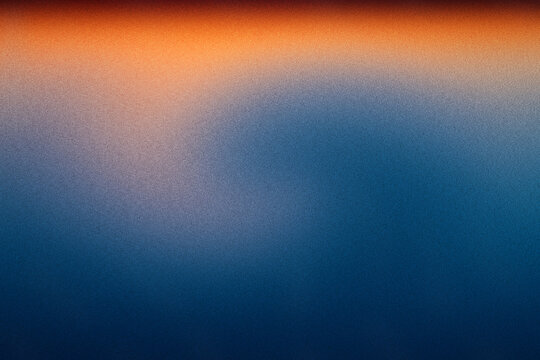 Sky gradient from blue to orange sunset