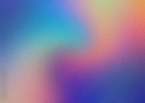 Multicolor amazing defocus background. Red blue yellow pink violet gradient abstract pattern. Rainbow colorful blur illustration. Attractive creative formless template.
