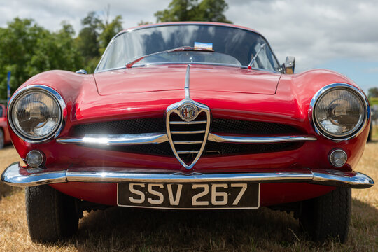 Photo of a restored Alfa Romeo Giulletta SS from 1964