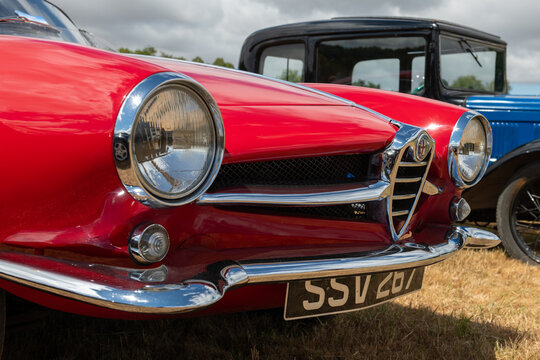 Photo of a restored Alfa Romeo Giulletta SS from 1964