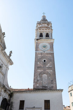 bell tower of the cathedral in Venice italy
