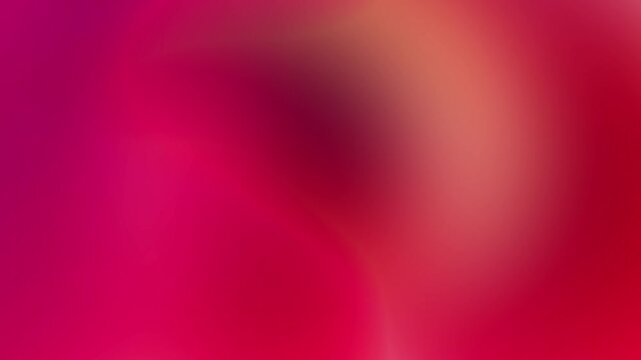 Warm coral orange and dark magenta purple gradient motion loop with soft glowing liquid light reflections Perfect for aesthetic presentation backgrounds and intros