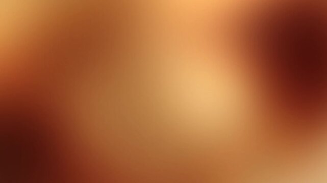 Warm copper bronze and golden amber abstract gradient background loop with smooth glowing fluid light textures Perfect for minimal video intros and presentation overlays