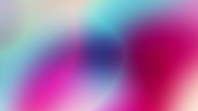 Multicolor neon cyan blue vibrant fuchsia pink magenta and red gradient background loop with glowing fluid light flow Perfect for energetic video intros and overlays