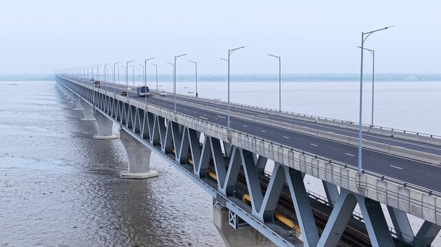 Padma Multipurpose Bridge Road and Railway Infrastructure Over Padma River, Bangladesh