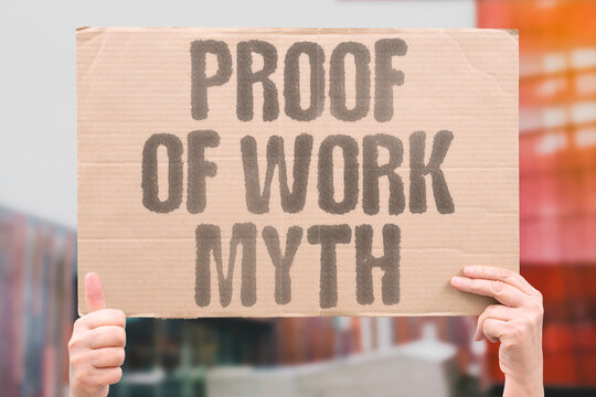 "Proof of work myth" Misconception about cryptocurrency consensus mechanism and security. CRYPTOCURRENCY. CONSENSUS. SECURITY. MECHANISM. MISCONCEPTION.