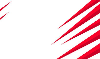 Obraz premium Dynamic red brush strokes creating a sense of movement and energy.