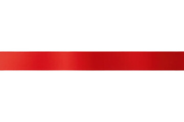 Obraz premium Straight Red Horizontal Stripe