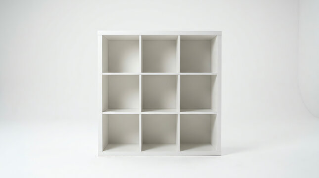 Empty bookshelf 