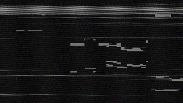 Glitch noise grain television overlay texture with alpha channel loopable, perfect background for digital designs or video projects. Brighten up visuals with this unique texture.