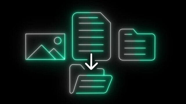 open notebook icon. From web set. digital document files stored on servers using high-speed internet that are secure and always available