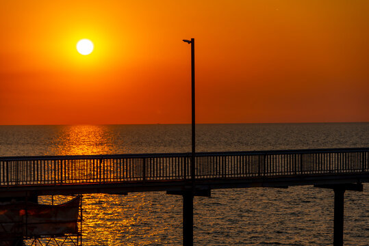 Sunset at Nightcliff Foreshore in Darwin - Australia