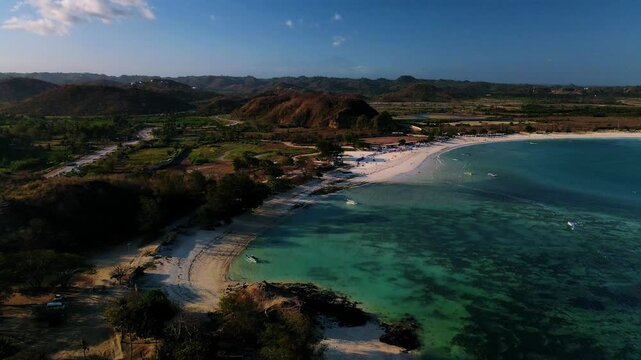 Bukit Merese in Lombok, Indonesia