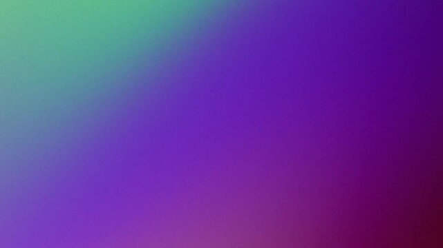 Abstract Grainy Gradient Background in Vibrant Purple and Green Tones