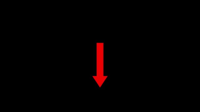 Arrow moving down
