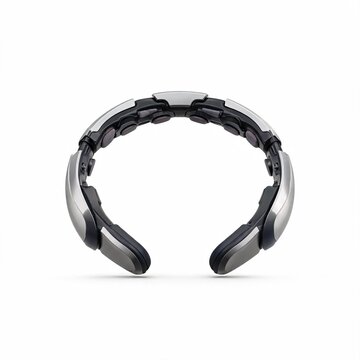 Advanced Neural Interface Wearable Device for Human Machine Interaction Isolated on White