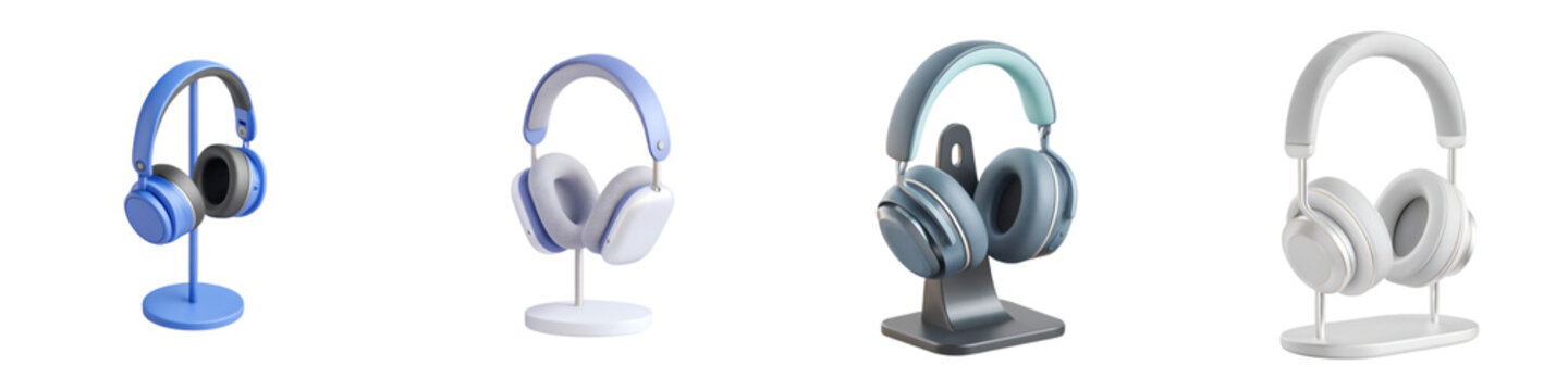 Wireless Headphones Collection: Modern Audio Devices