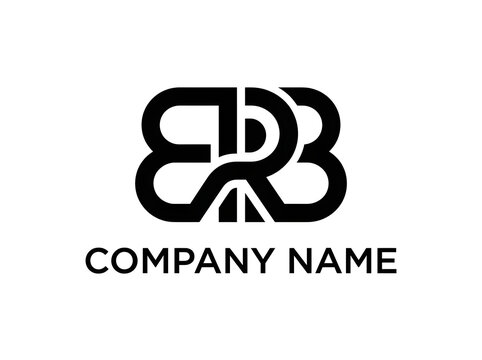Modern abstract logo design with overlapping letters and company name