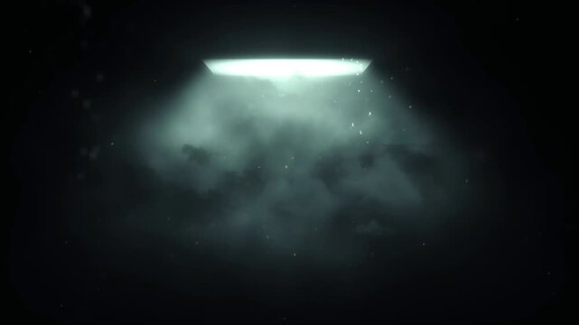 Motivational dream big quote text animation with spotlight with video inspirational quote animation glowing spotlight smoke effects