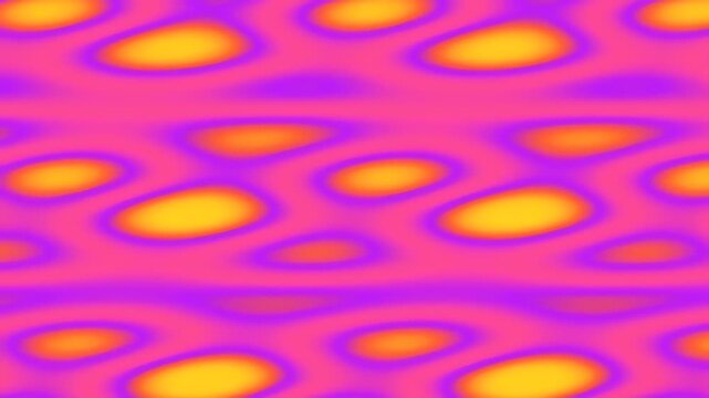 Colorful Orange Pink Abstract Fluid Wave Background