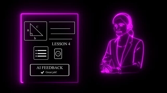 Intelligent digital customer service application concept, AI chatbot mobile application uses artificial intelligence chatbot to automatically reply to online messages and ai chat concept 4k video