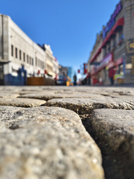 Harbin Historic District - Ground Level Baroque Street View