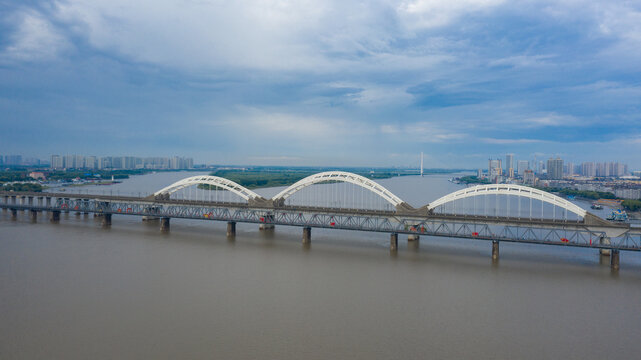 Harbin Railway Bridge over Songhua River, China - Architectural Landmark