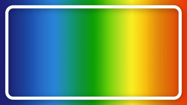 Colorful Waving Rainbow Gradient Grid Background with White Outlines