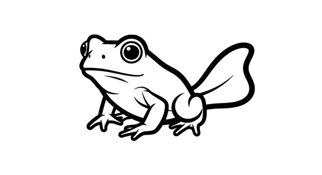Detailed illustration of a frog.